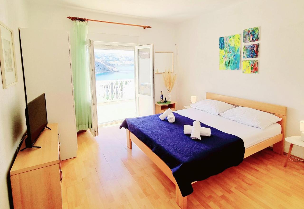 Appartement Stanko Sea View à Metajna Extérieur photo