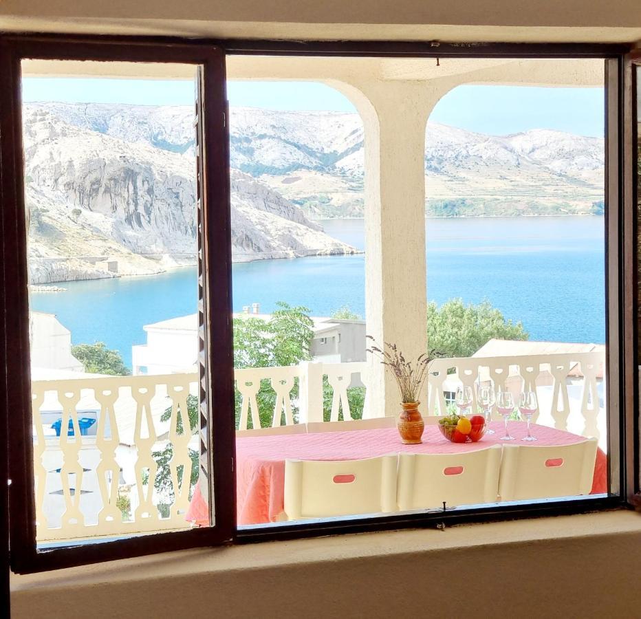 Appartement Stanko Sea View à Metajna Extérieur photo